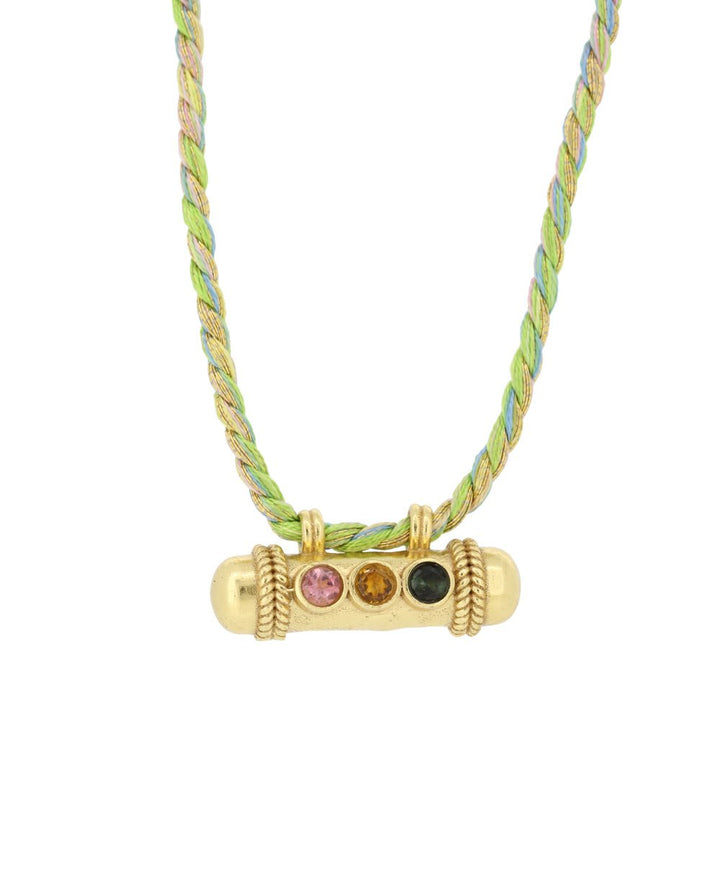 Birthstone Talisman Necklace Collection - Necklaces Oct (Tourmaline)