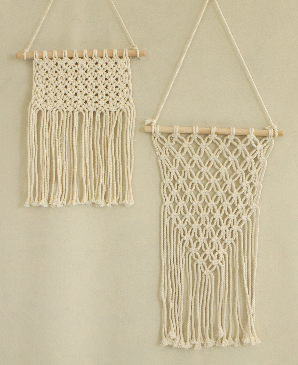 Bohemian Macrame Wall Hangings, Multiple Sizes - Home Regular