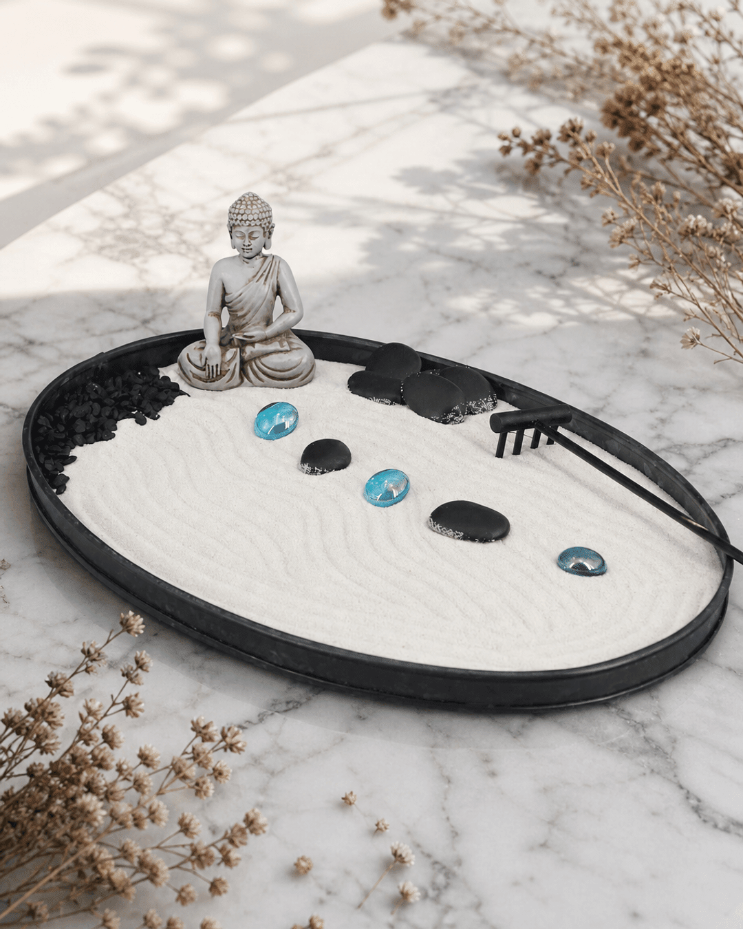 Breathe Stone Buddha Meditation Zen Garden - Zen Garden
