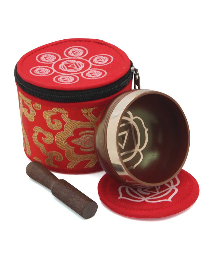 Chakra Singing Bowl Gift Set, Sold Individually - Bowls Root Chakra