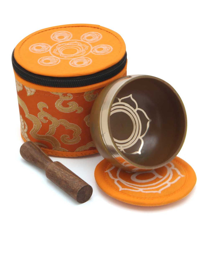 Chakra Singing Bowl Gift Set, Sold Individually - Bowls Sacral Chakra