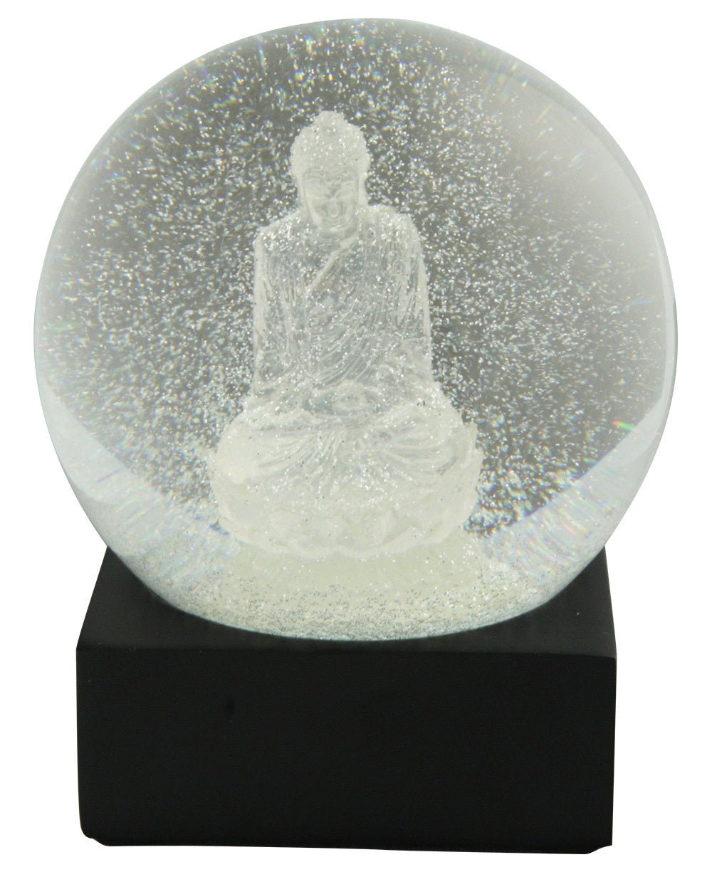 Clear Buddha Serenity Snow Globe - Snow Globes