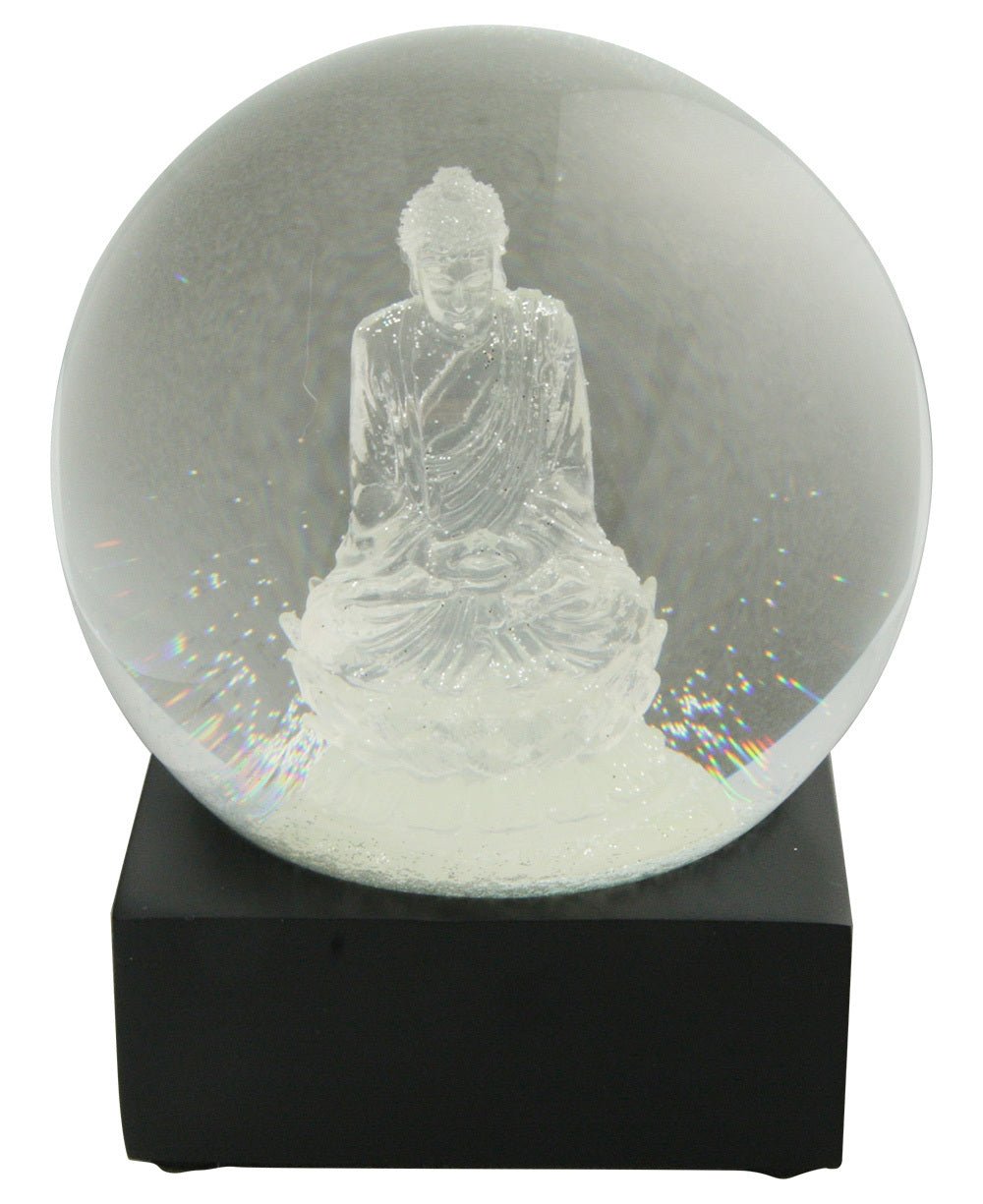 Clear Buddha Serenity Snow Globe - Snow Globes