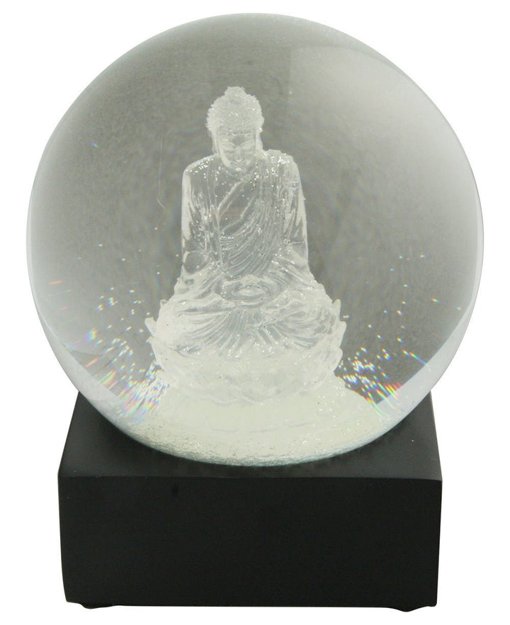 Clear Buddha Serenity Snow Globe - Snow Globes