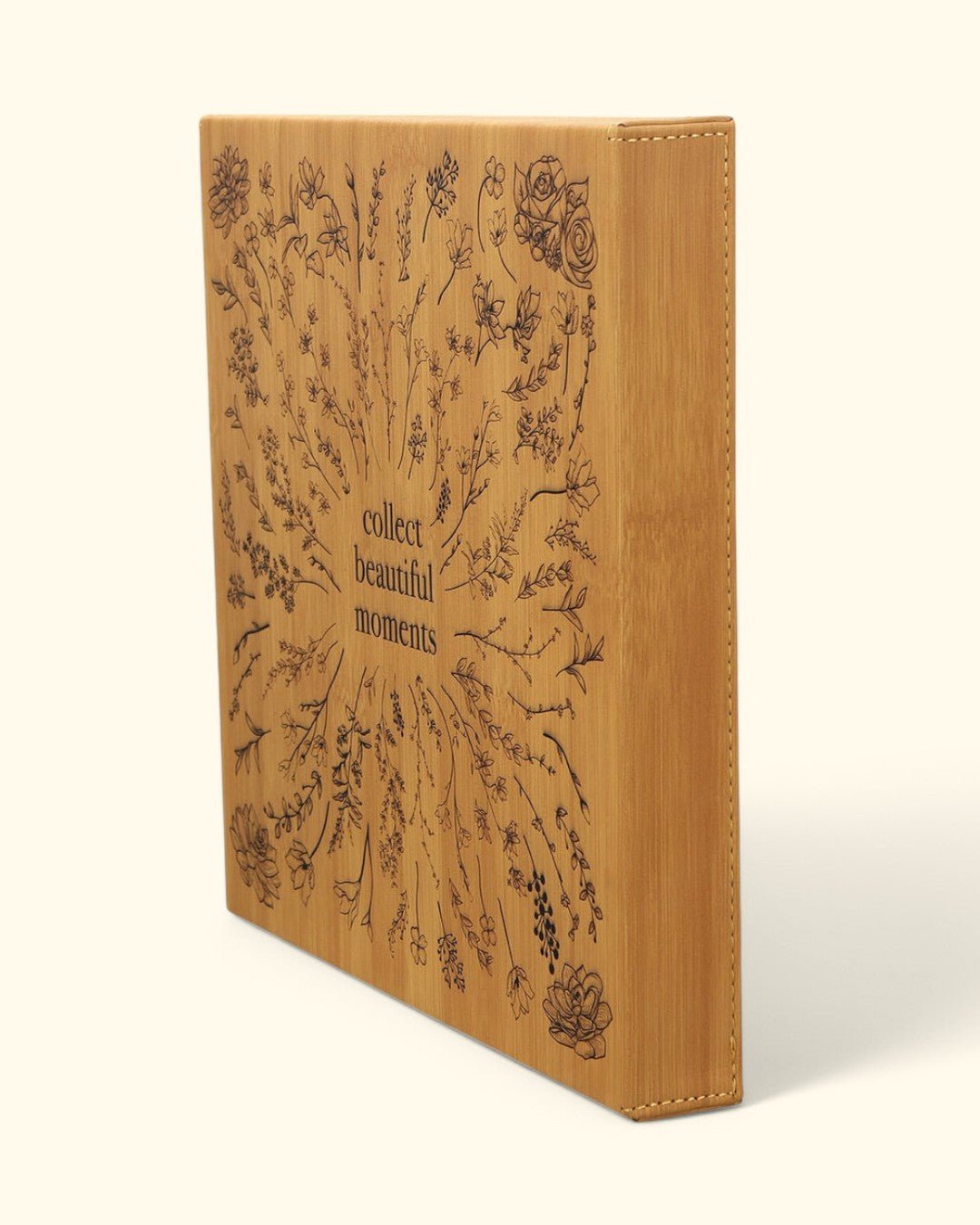 Collect Beautiful Moments Artistic Floral Wall Hanging - Wind Chimes