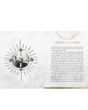 Crystal Grid Oracle – Deluxe 72 - Card Expansion Deck with Guidebook - Books