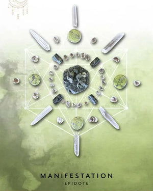 Crystal Grid Oracle – Deluxe 72 - Card Expansion Deck with Guidebook - Books