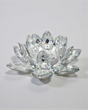 Crystal Lotus Tea - Light Candle Holder - Candle Holders