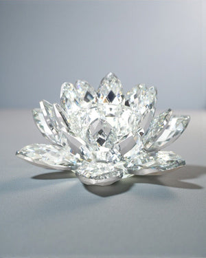 Crystal Lotus Tea - Light Candle Holder - Candle Holders