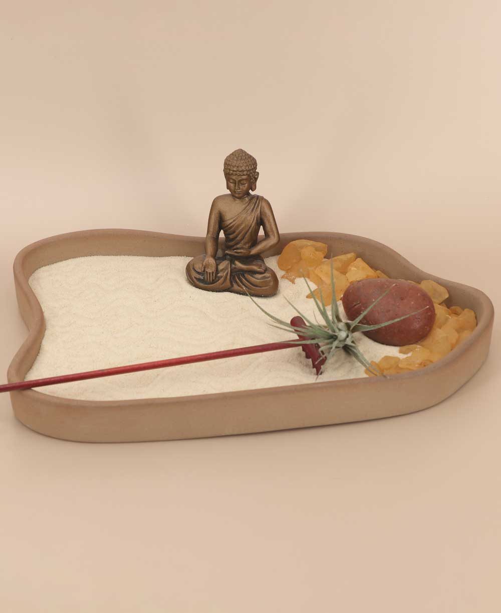 Desert - Inspired Meditation Zen Garden - Sculptures & Statues