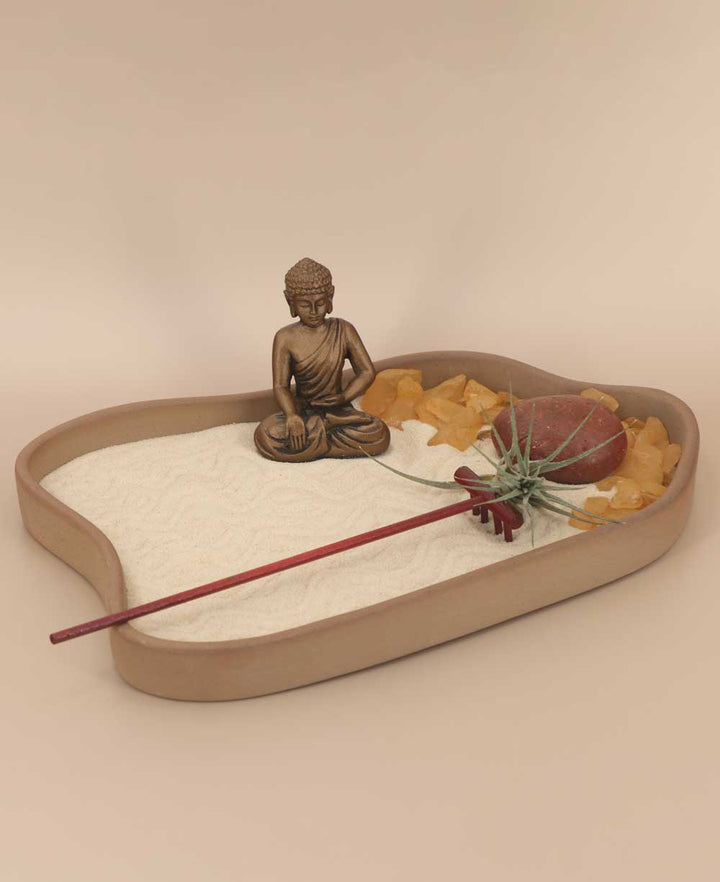 Desert - Inspired Meditation Zen Garden - Sculptures & Statues