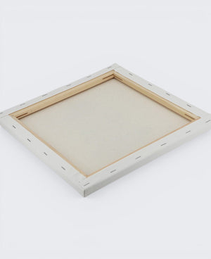 "Each Piece Has Its Place" Zen Cairn Canvas — 12 - Inch Wood Framed Wall Art - Wall Hanging