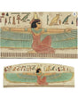 Egyptian Wall Plaque with Winged Isis, 20.75 Inches Wide - Statues & Accents