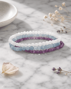Energy Bracelets for Tranquility, Set of 3 - Bracelets