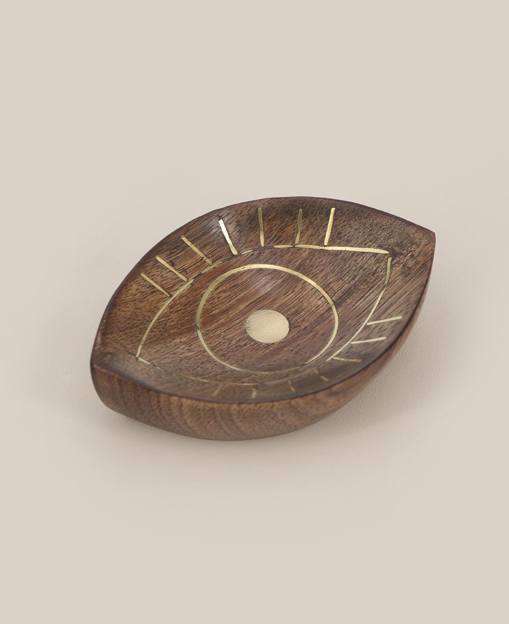 Fair Trade Evil Eye Design Ring Catcher - Decorative Trays