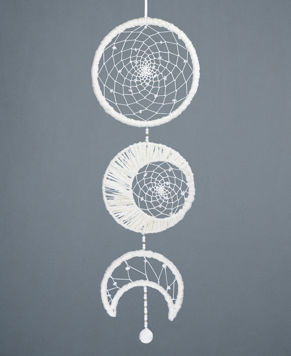 Fair Trade Moon Phase Wall Hanging, Nepal - Wall Art