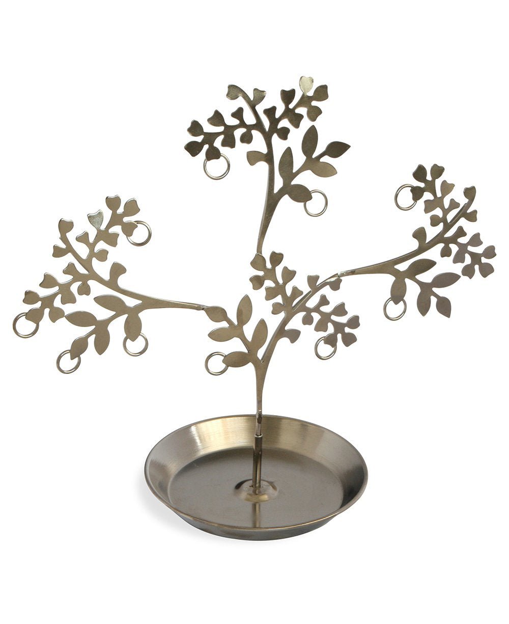 Fair Trade Tree Jewelry Stand, India - Decor