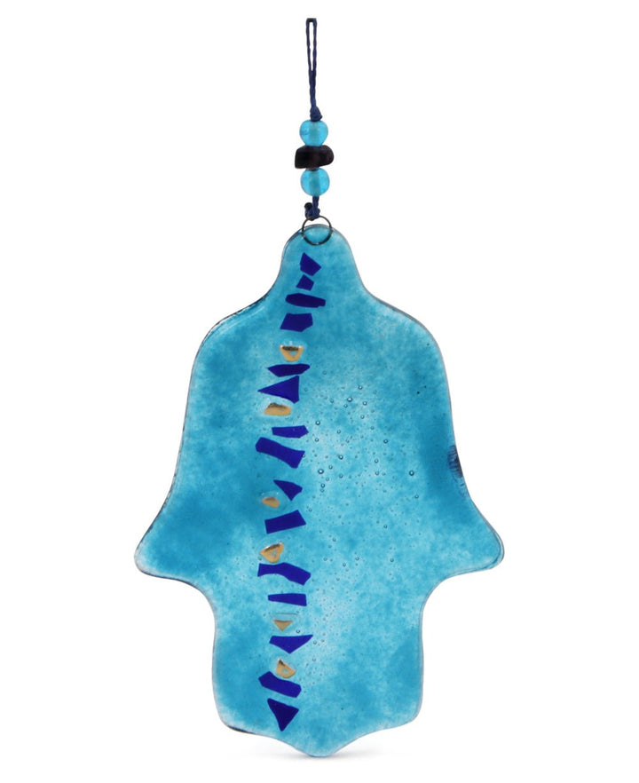 Fairtrade Artistic Hamsa Hanging Ornament, Chile - Holiday Ornaments