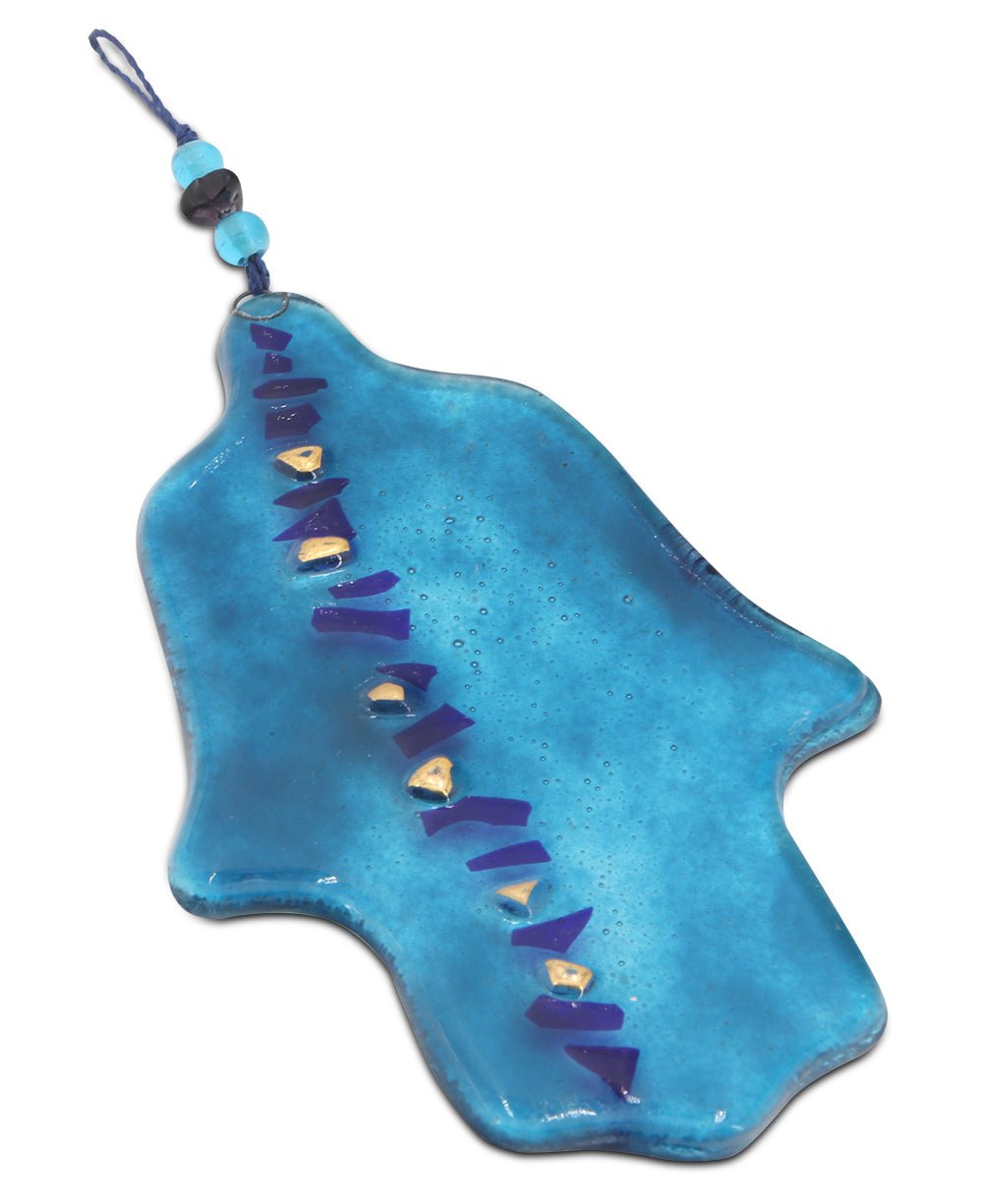 Fairtrade Artistic Hamsa Hanging Ornament, Chile - Holiday Ornaments