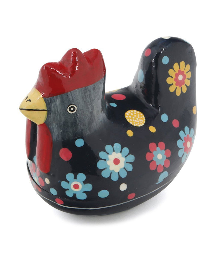 Fairtrade Blue Chicken Trinket Box - Gift Boxes & Tins