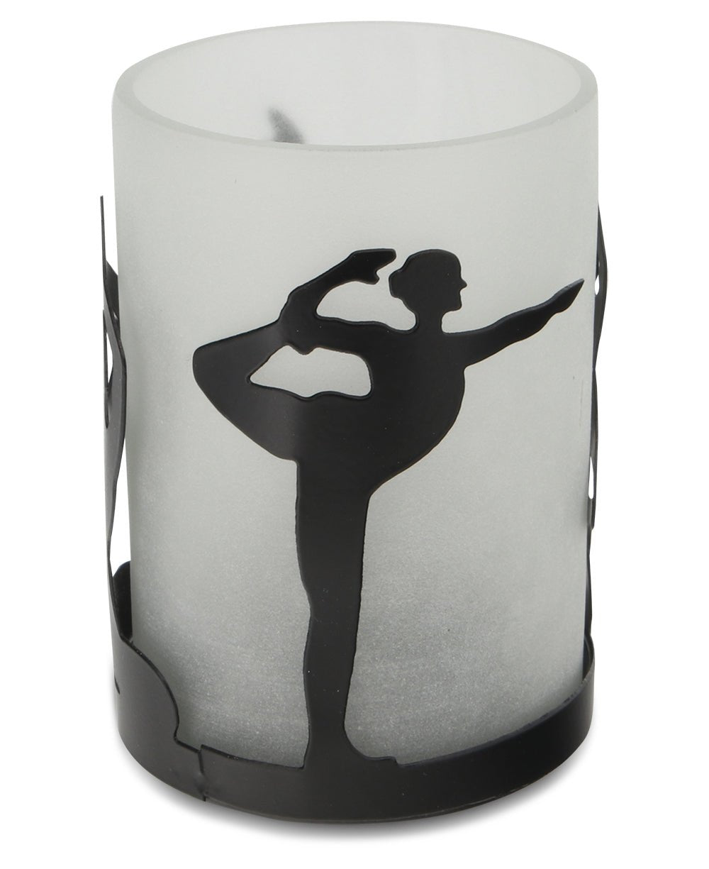 Fairtrade Yoga Poses Candle Holder - New