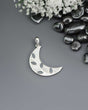 Growth and Change Hematite Inlay Moon Vine Pendant - 