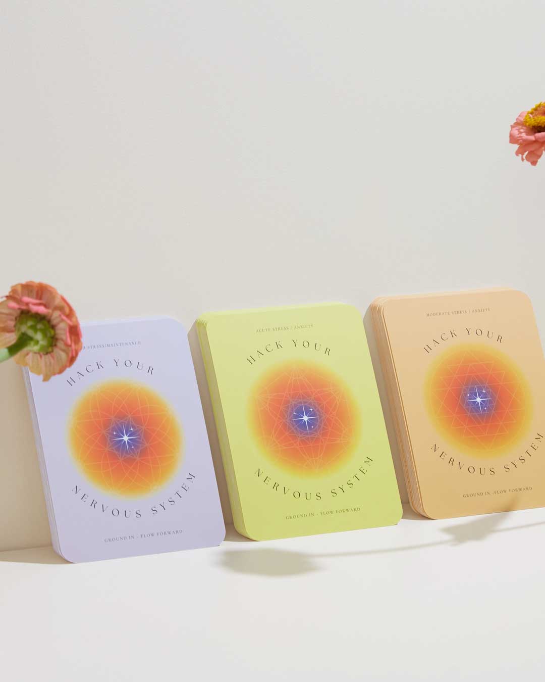 Hack Your Nervous System – 60 - Card Mind - Body Practice Deck for Stress & Anxiety Relief - Wellness