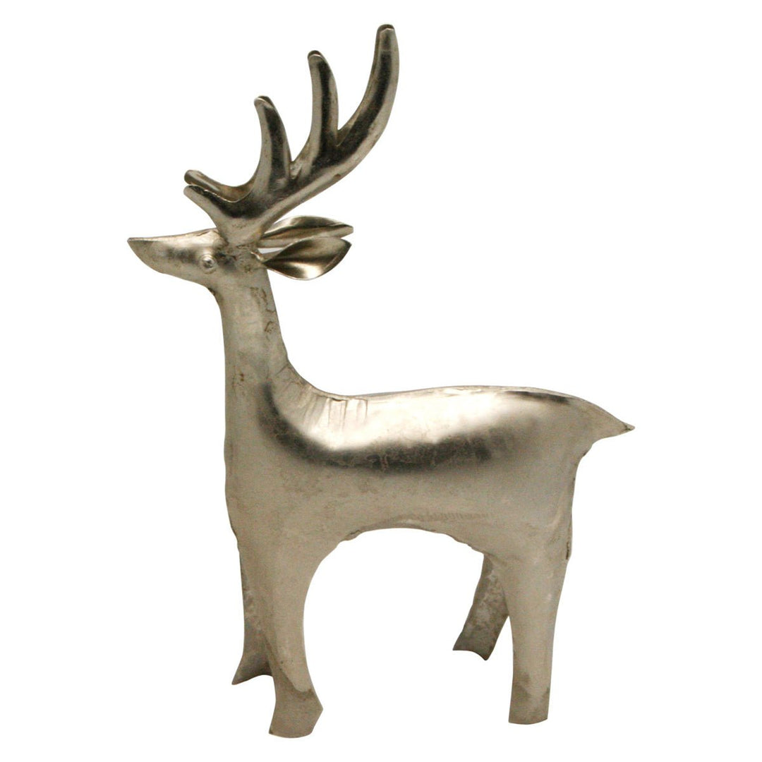 Hand - Crafted Wrought Iron Reindeer - Accents