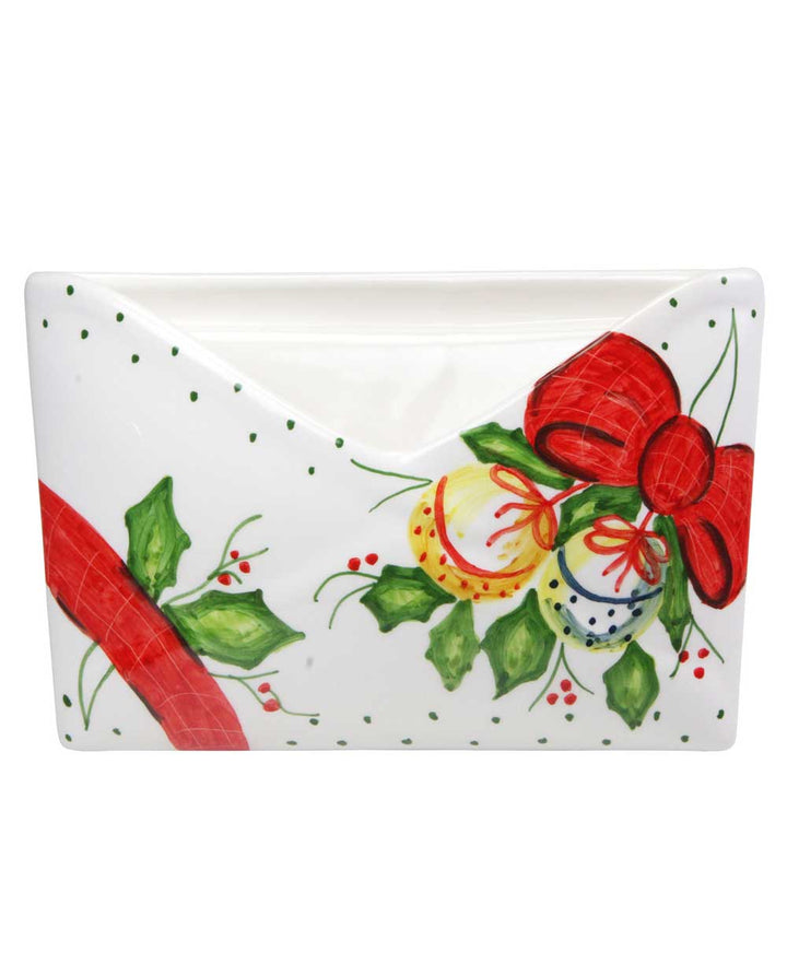 Holiday Motif Italian Napkin Holder - Accents