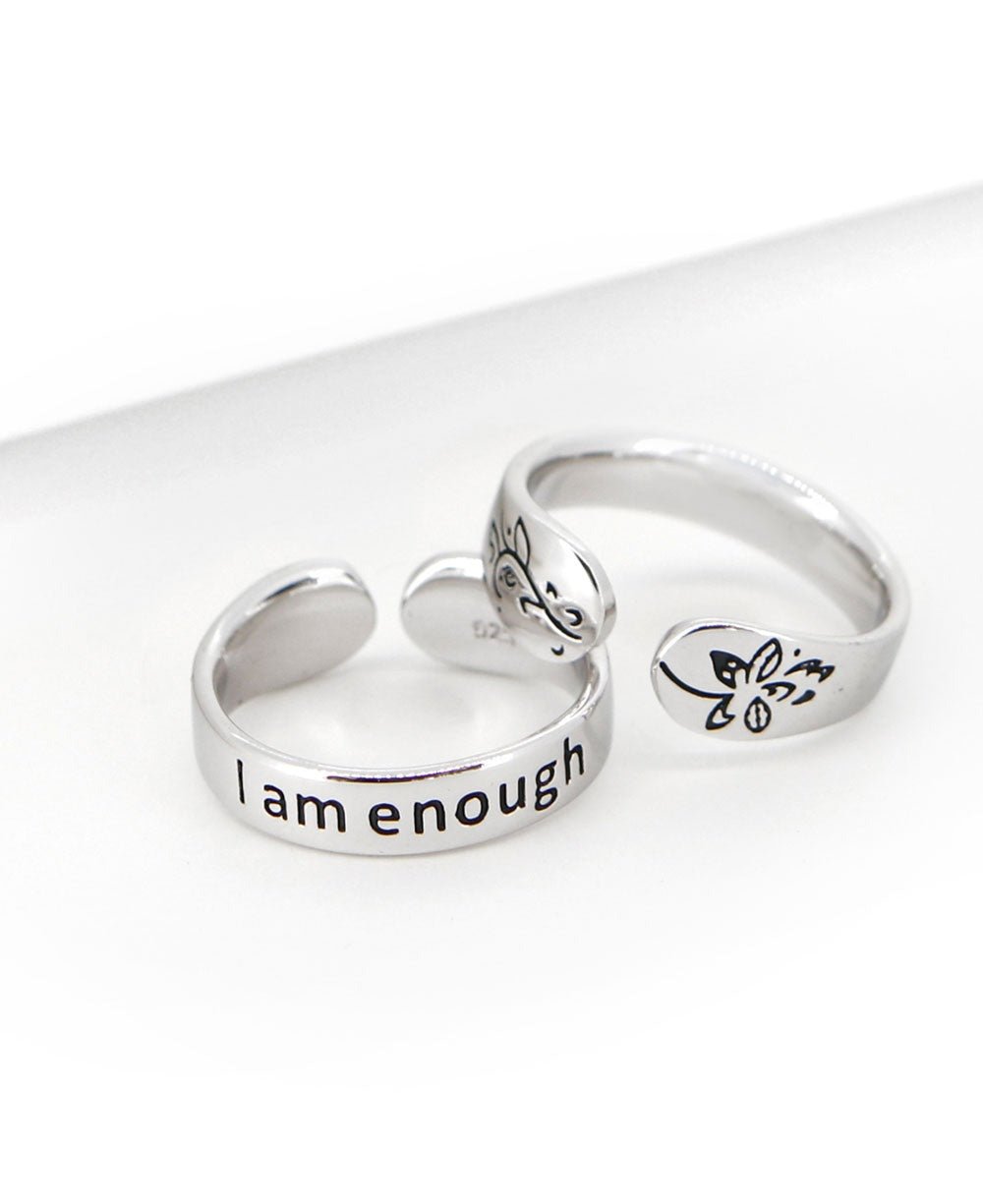 I Am Enough Affirmation Ring - Rings