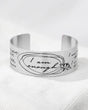 I Am Enough Wide Cuff Bracelet - Bracelets