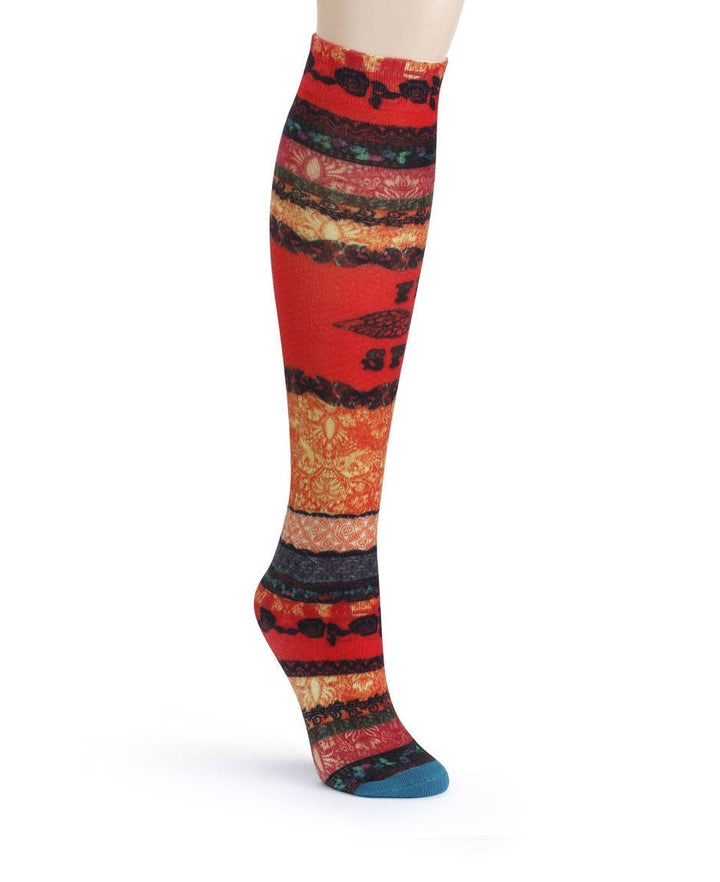 Inspirational Free Spirit Knee High Socks - Inspirational Apparel