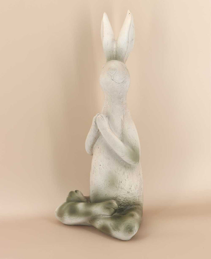 Karma Bunnies Yoga Rabbit Statues, Sold Individually Or Set - Sculptures & Statues Set of 3