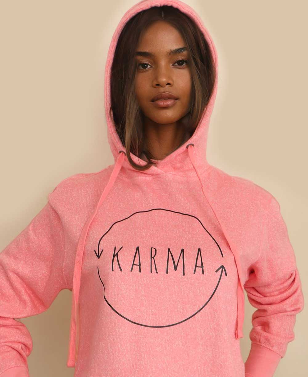 Karma Women's Hoodie - Shirts & Tops S