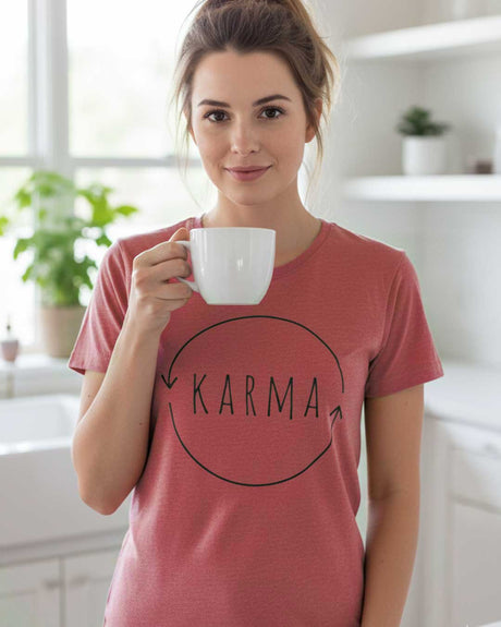 Karma Women's Recycled T-Shirt - Shirts & Tops S