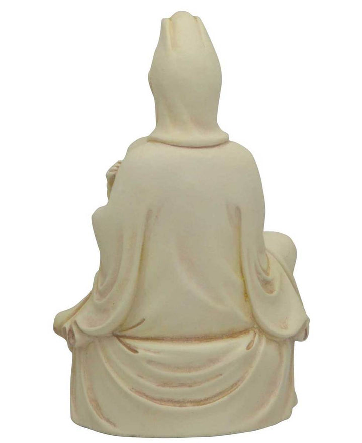 Kuan Yin With Baby Statue - Sculptures & Statues