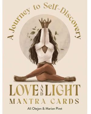 Love and Light Mantra Cards – 36 Daily Affirmation Deck with Guidebook and Stand - Books