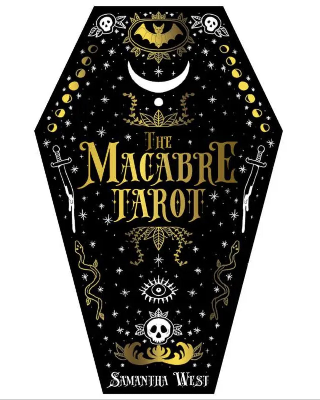Macabre Tarot Deck - 78 - Card Gothic Divination Set by Sam Rook - Books