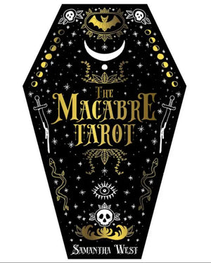 Macabre Tarot Deck - 78 - Card Gothic Divination Set by Sam Rook - Books