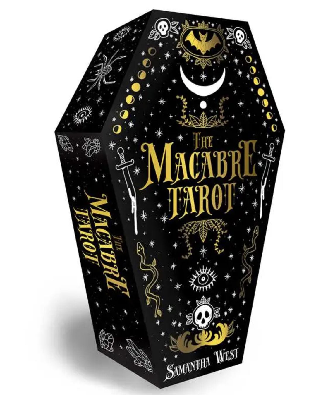 Macabre Tarot Deck - 78 - Card Gothic Divination Set by Sam Rook - Books