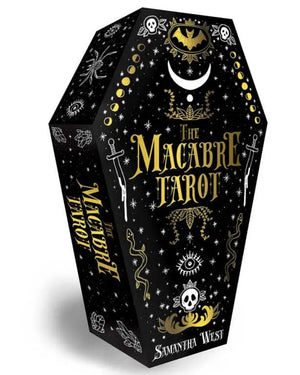 Macabre Tarot Deck - 78 - Card Gothic Divination Set by Sam Rook - Books