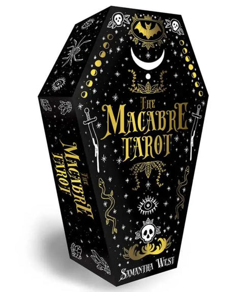 Macabre Tarot Deck - 78 - Card Gothic Divination Set by Sam Rook - Books