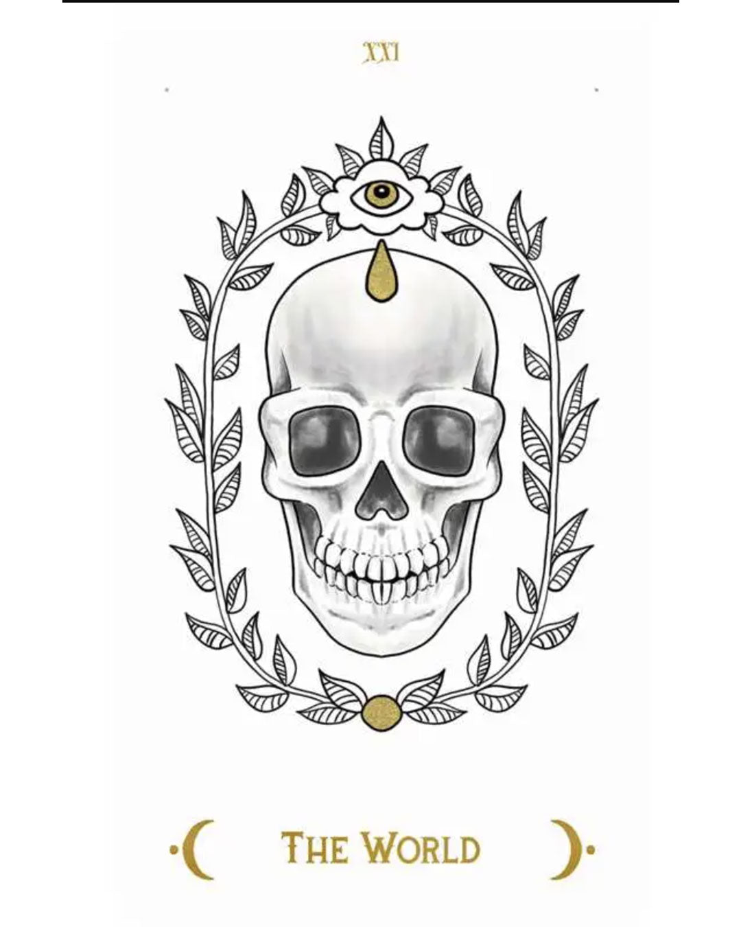 Macabre Tarot Deck - 78 - Card Gothic Divination Set by Sam Rook - Books