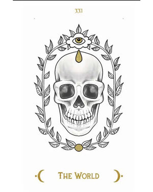 Macabre Tarot Deck - 78 - Card Gothic Divination Set by Sam Rook - Books