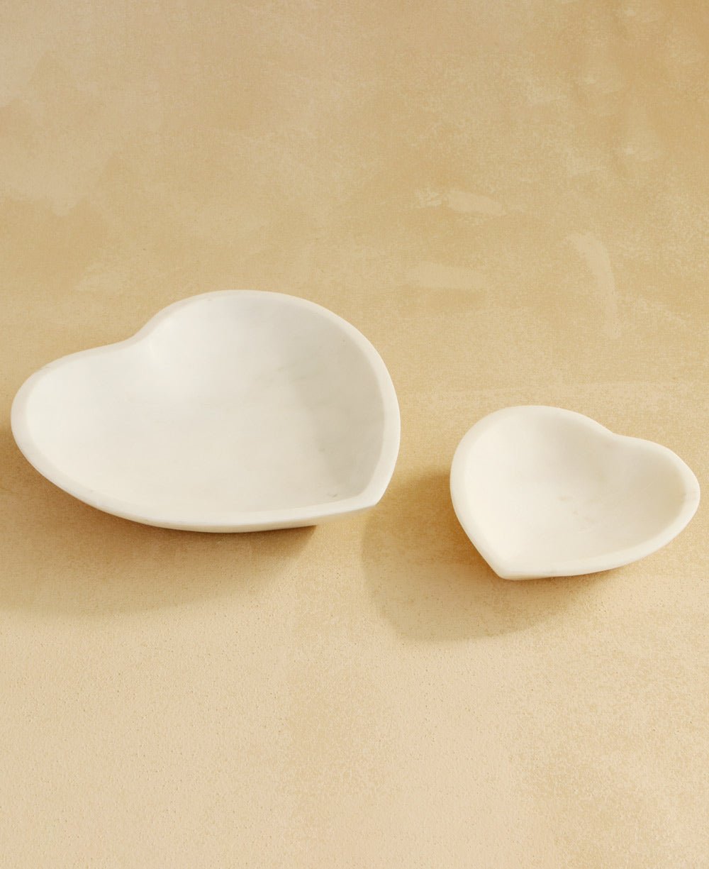 Marble Heart Serving Bowls - Accents Small