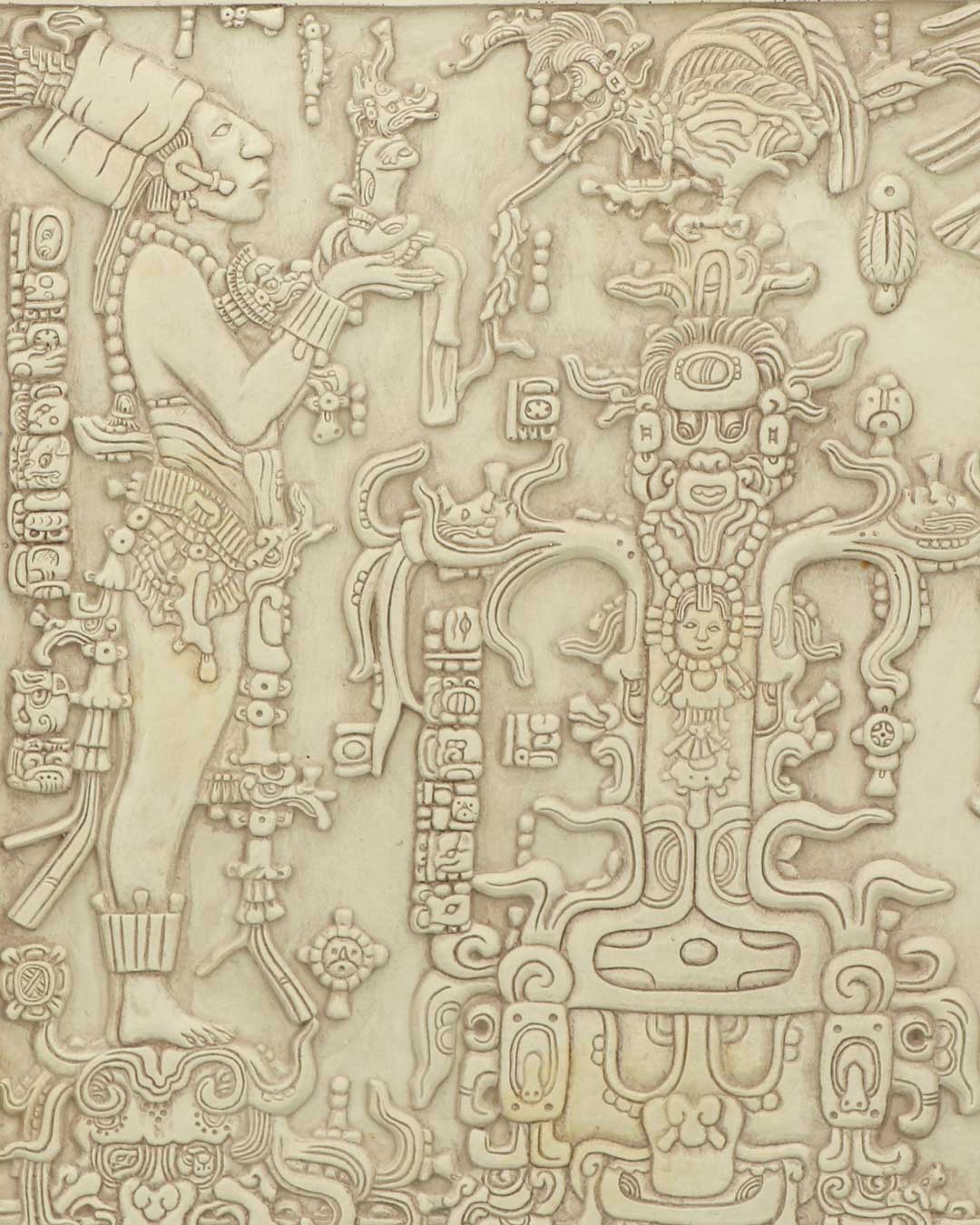 Mayan Tree of Life Wall Relief - Wall Art