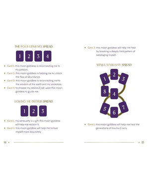 Moon Goddess Oracle - 36 - Card Divine Feminine & Lunar Wisdom Deck - Books