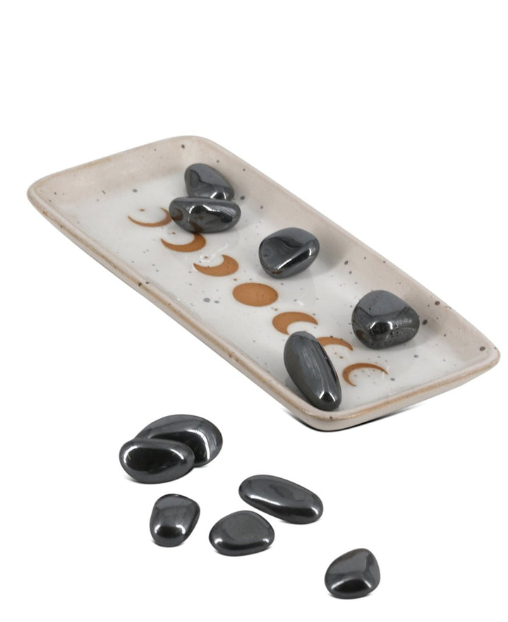 Moon Phase Ceramic Tray Set - Decorative Trays