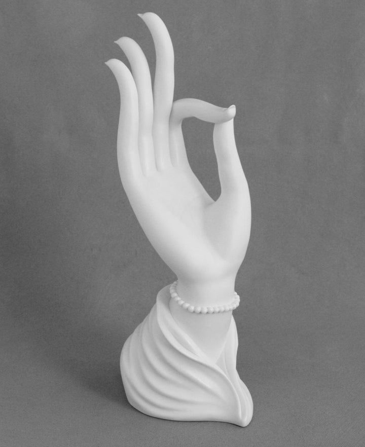 MudraPorcelain Hand Sculpture - Home