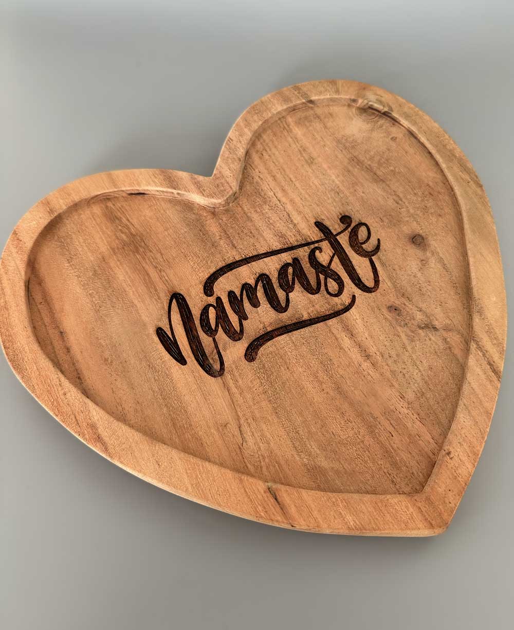 Namaste Heart Decorative Tray - Decorative Trays